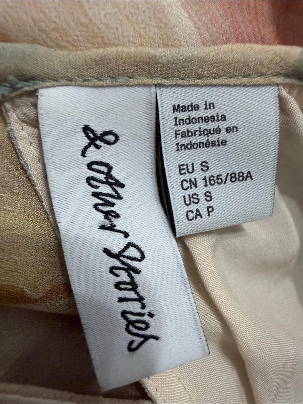 OTHER & STORIES FLOUNCED MAXI DRESS - Picture 8 of 8